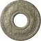Ekena Millwork Hurley Medallion (Canopies up to 7 1/4"), 22 1/8"OD x 7 1/4"ID x 1 3/4"P, Castle Stone Crackle CM26HUCSC - alternate 1